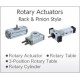 Rotary Actuators Rack & Pinion Type Rotary Actuators Rack & Pinion Type
